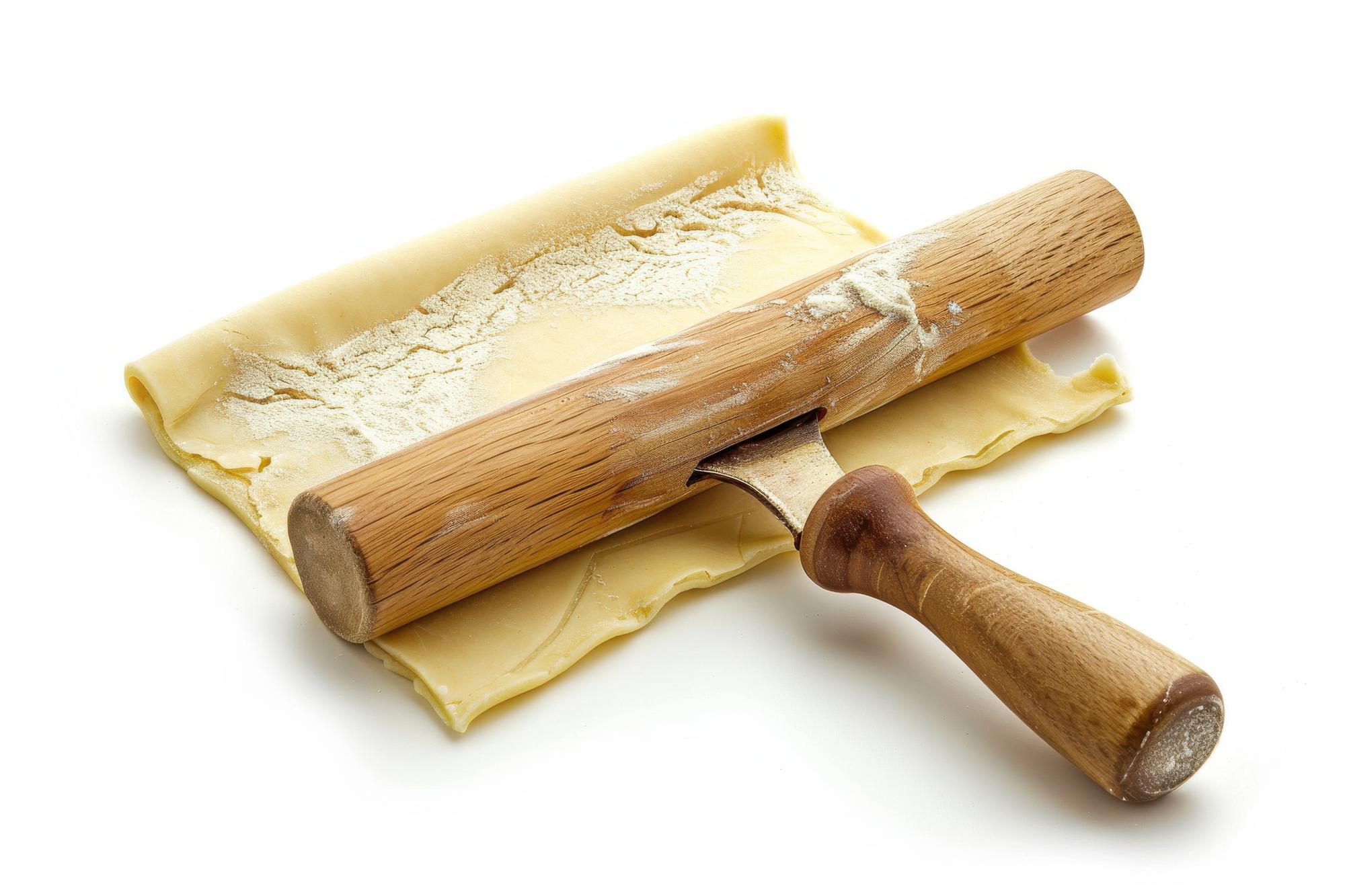 Preparazione pasta fatta a mano su tagliere